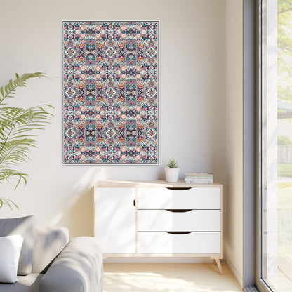 Matte Canvas, Framed (multi-Color) - 8404 Design-01