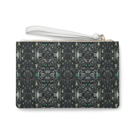 Tech Noir Tech-Forward Minimalism Clutch Bag - 8404 Design-52