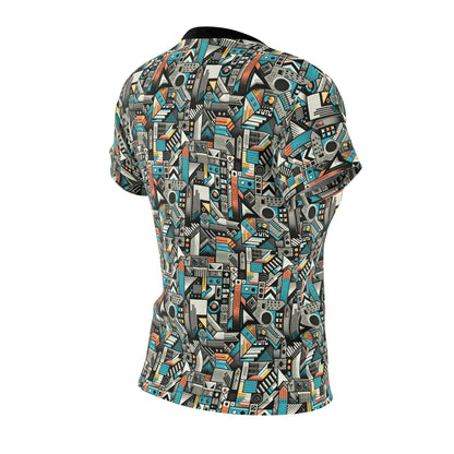 Digital Street Art Urban Street Style Women's Cut & Sew Tee - 8404 Design-81