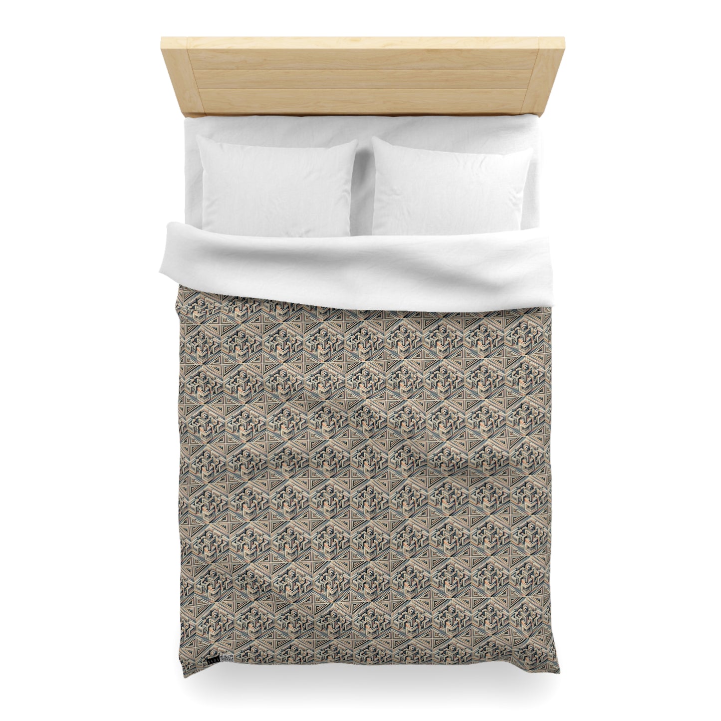 Tech Illusion Graphics Futuristic Artistry Microfiber Duvet Cover - 8404 Design-52