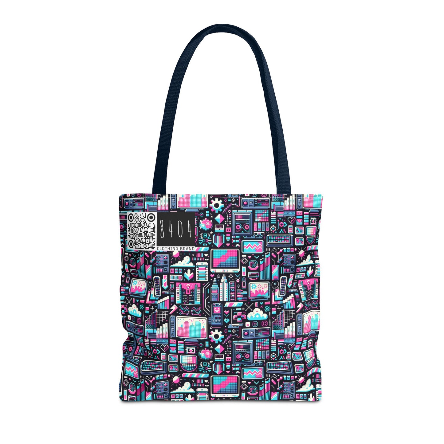 Digital Rebellion Youthful Streetwear with a Rebellious Digital Twist Tote Bag - 8404 Design-71