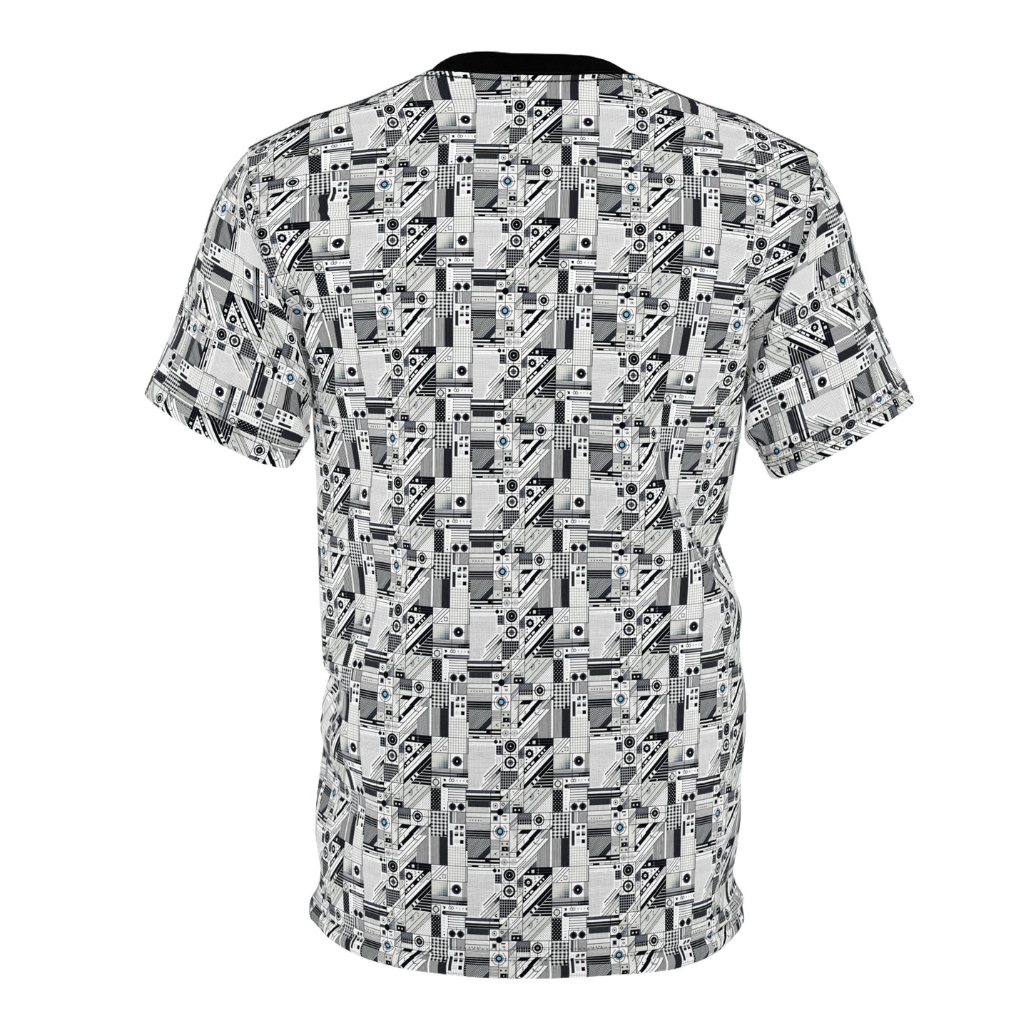 Digital Minimalism Minimalist Tech Unisex Cut & Sew Tee - 8404 Design-52