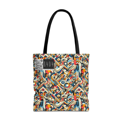 Abstract Graphic Art Modern Artistic Expression Tote Bag - 8404 Design-62