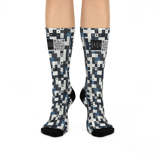 Minimalist Athleisure Minimalist Tech Cushioned Crew Socks - 8404 Design-39