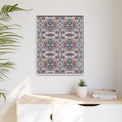 Matte Canvas, Framed (multi-Color) - 8404 Design-01