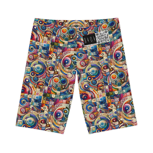 Digital Artistic Expression Artistic Streetwear Women's Bike Shorts - 8404 Design-49