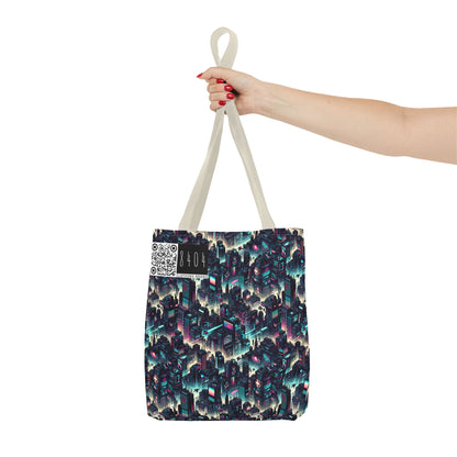 Digital Rebellion Tech-Inspired Streetwear Tote Bag - 8404 Design-51