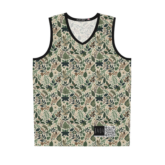 Streetwear Sustainability Environmentally Conscious Streetwear with a Natural Aesthetic Basketball Jersey - 8404 Design-57