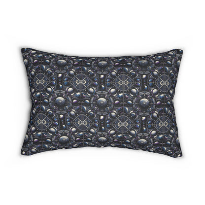 Tech Astronaut Tech-Forward Streetwear Meets Space Exploration Spun Polyester Lumbar Pillow - 8404 Design-46 S