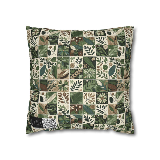 Streetwear Sustainability Environmentally Conscious Streetwear with a Natural Aesthetic Spun Polyester Square Pillowcase - 8404 Design-57