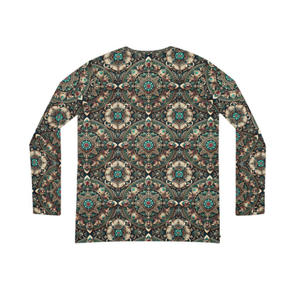 Neo-Dandyism Modern Dandy Streetwear Women's Long Sleeve V-Neck Shirt - 8404 Design-56