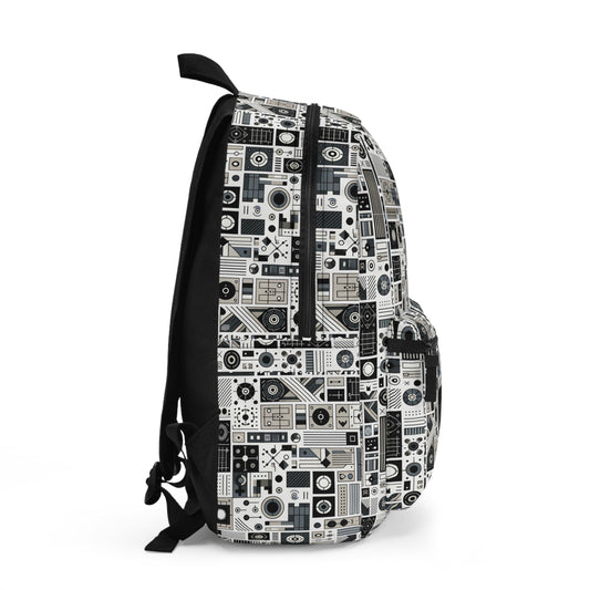 Digital Minimalism Minimalist Tech Backpack - 8404 Design-45
