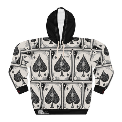 "ace of Spades" 8404 Fashion Pullover Hoodie