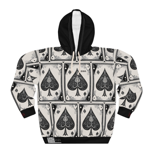 "ace of Spades" 8404 Fashion Pullover Hoodie