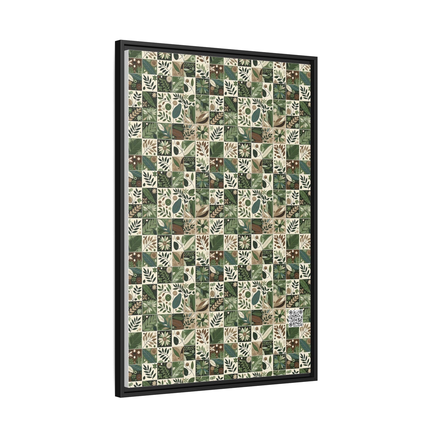 Streetwear Sustainability Environmentally Conscious Streetwear with a Natural Aesthetic Matte Canvas, Framed (multi-color) - 8404 Design-57 A