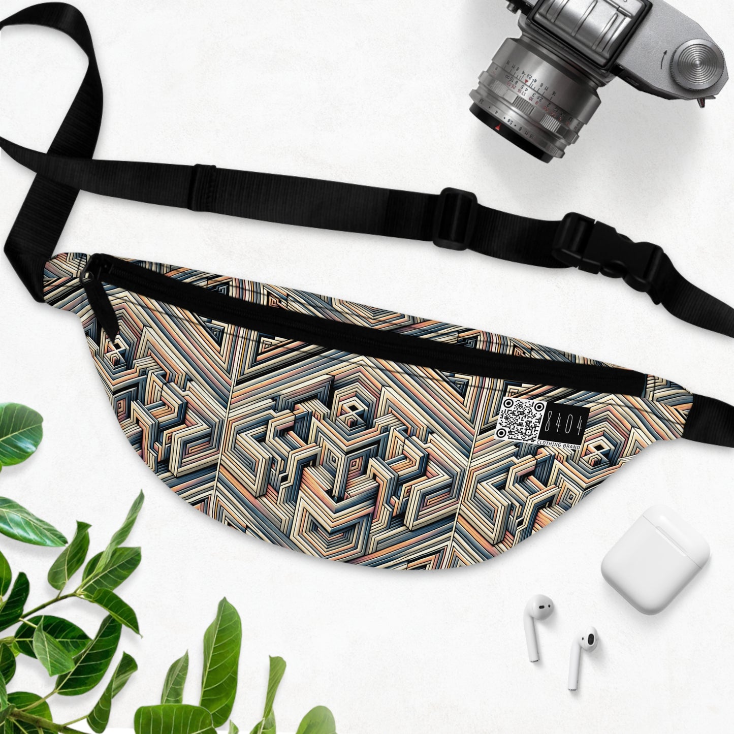 Tech Illusion Graphics Futuristic Artistry Fanny Pack - 8404 Design-52