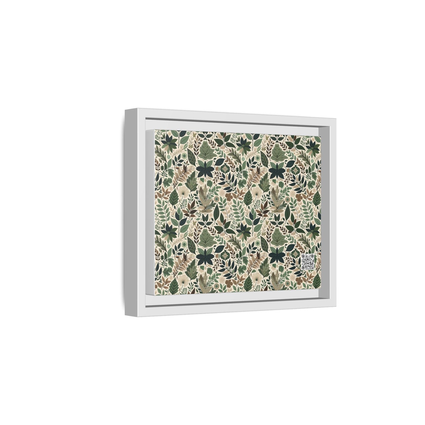 Streetwear Sustainability Environmentally Conscious Streetwear with a Natural Aesthetic Matte Canvas, Framed (multi-color) - 8404 Design-57 B