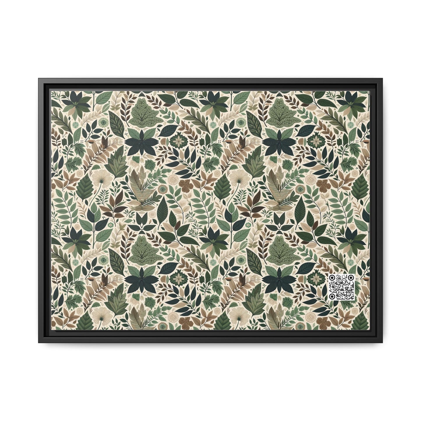 Streetwear Sustainability Environmentally Conscious Streetwear with a Natural Aesthetic Matte Canvas, Framed (multi-color) - 8404 Design-57 A