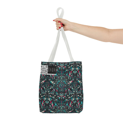 Digital Rebellion Tech-Inspired Streetwear Tote Bag - 8404 Design-54