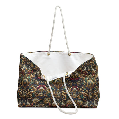 Digital Renaissance Luxurious Streetwear Inspired By Classical Art With a Modern Twist Weekender Bag - 8404 Design-76