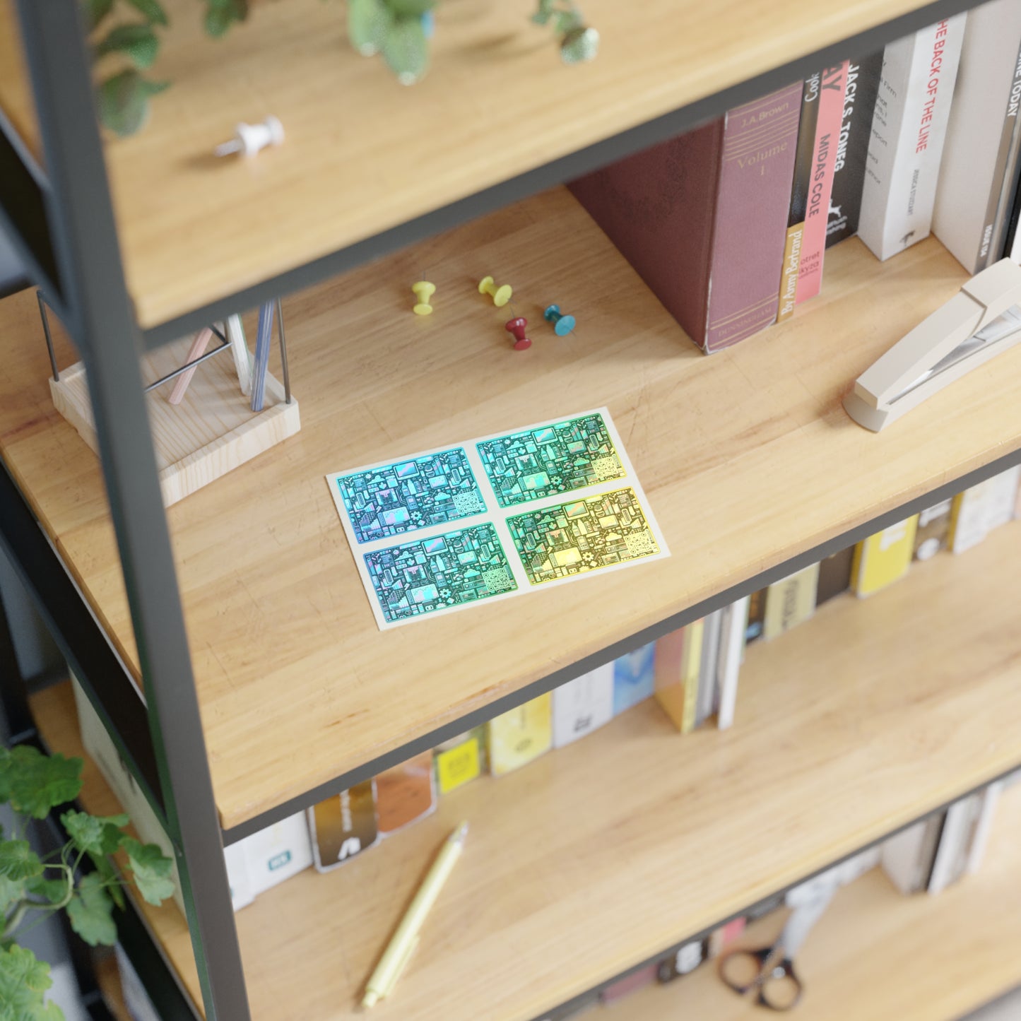 Digital Rebellion Youthful Streetwear with a Rebellious Digital Twist Sticker Sheet - 8404 Design-71