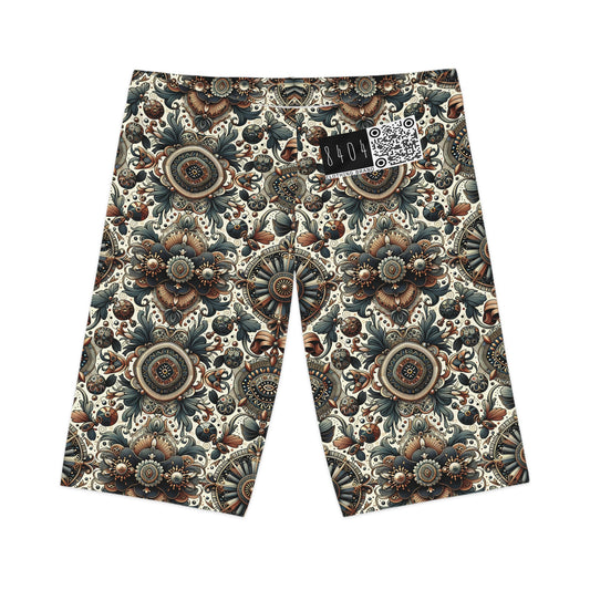 Neo-Dandyism Modern Dandy Streetwear Women's Bike Shorts - 8404 Design-51