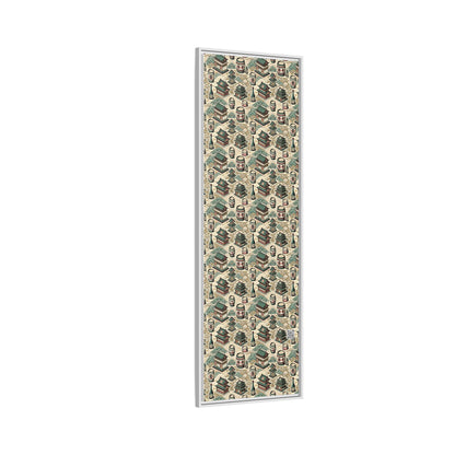 Cultural Artisanal Fusion Contemporary Cultural Elegance Matte Canvas, Framed (multi-Color) - 8404 Design-68 B