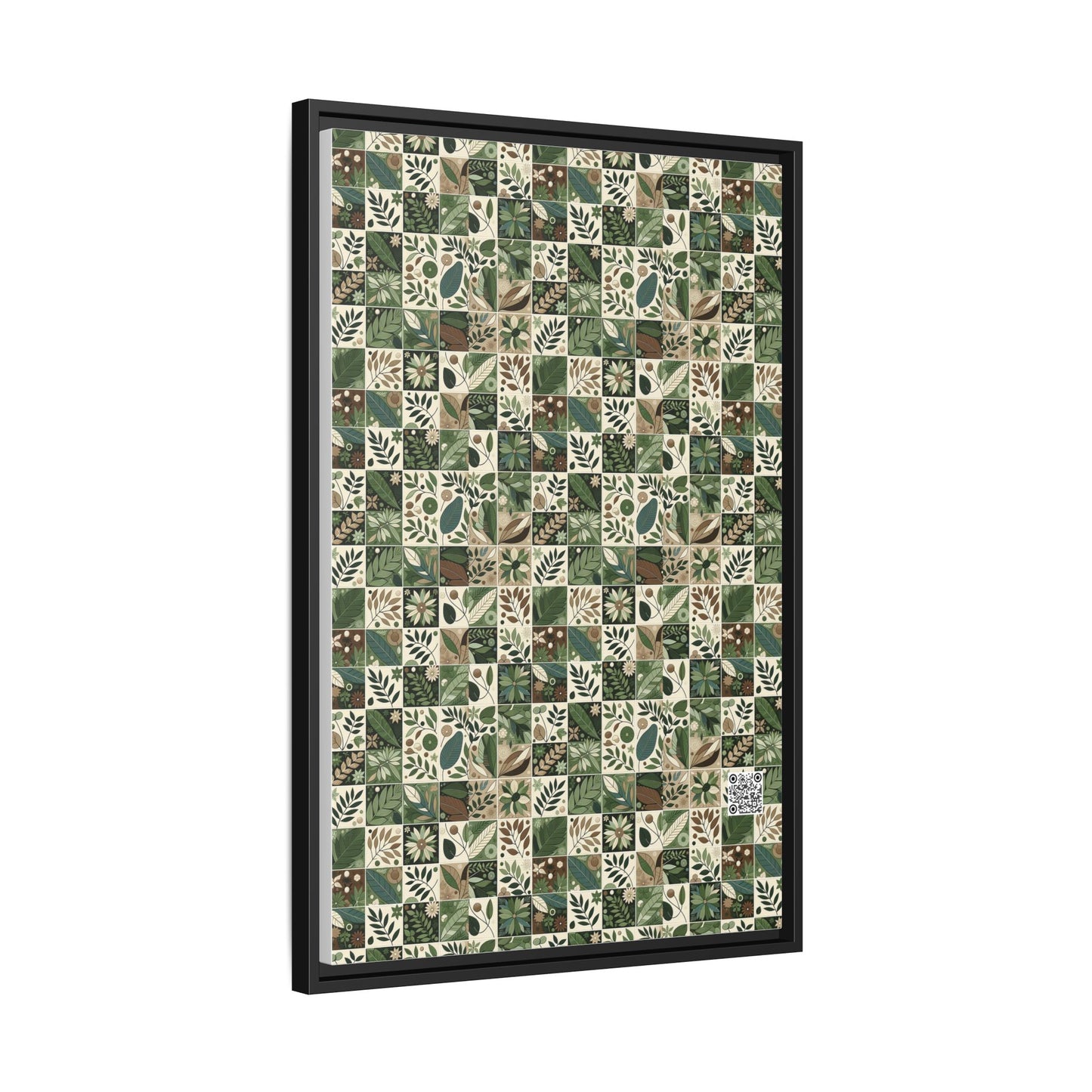 Streetwear Sustainability Environmentally Conscious Streetwear with a Natural Aesthetic Matte Canvas, Framed (multi-color) - 8404 Design-57 A