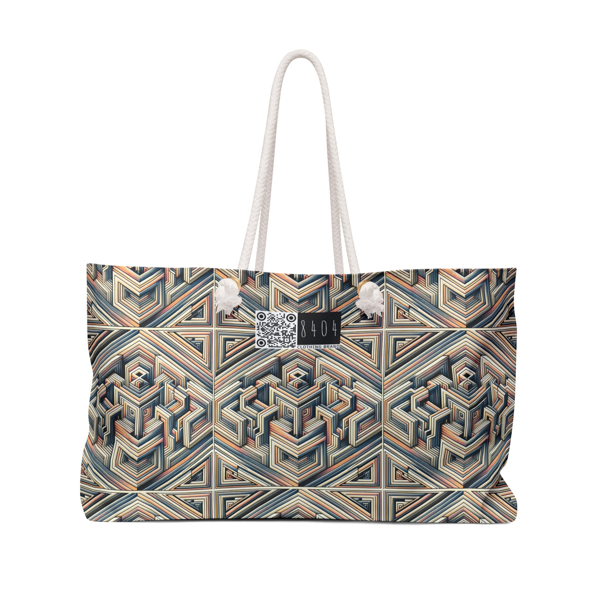 Tech Illusion Graphics Futuristic Artistry Weekender Bag - 8404 Design-52