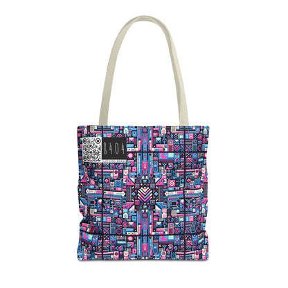 Digital Rebellion Youthful Streetwear with a Rebellious Digital Twist Tote Bag - 8404 Design-65