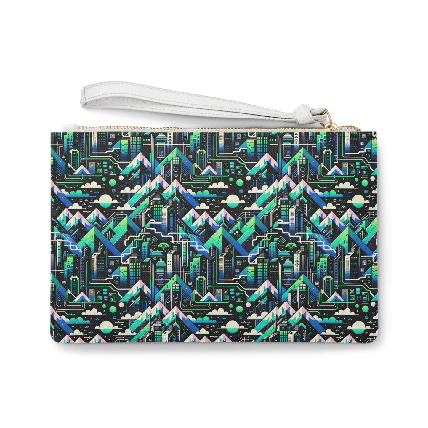 Digital Adventure Graphics Digital Explorer Clutch Bag - 8404 Design-55