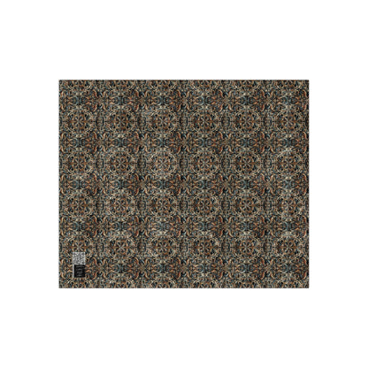 Urban Renaissance Historical Fusion With Street Edge Crushed Velvet Blanket - 8404 Design-59