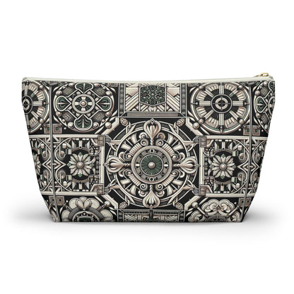 Cyber Garden Party Tech Garden Extravaganza Accessory Pouch W T-Bottom - 8404 Design-45