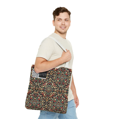Streetwear Renaissance Artistic Clash of Old and New Tote Bag - 8404 Design-46