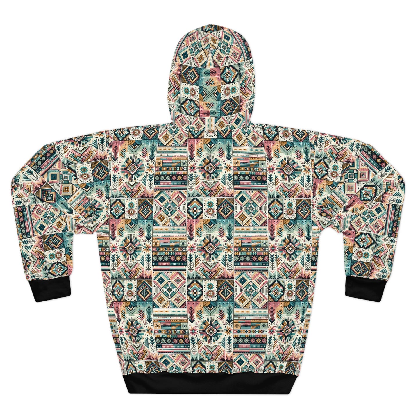 Digital Artisanal Fusion Digital Artisanal Pullover Hoodie - 8404 Design-49