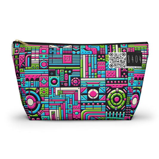 Neon Street Pop Vibrant and Eye-catching Accessory Pouch W T-bottom - 8404 Design-62