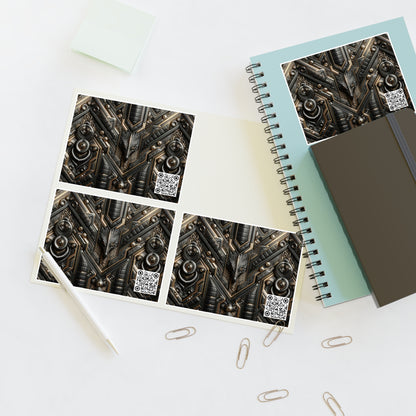 Tech Noir Fusion Sleek Tech Luxe Sticker Sheets - 8404 Design-49