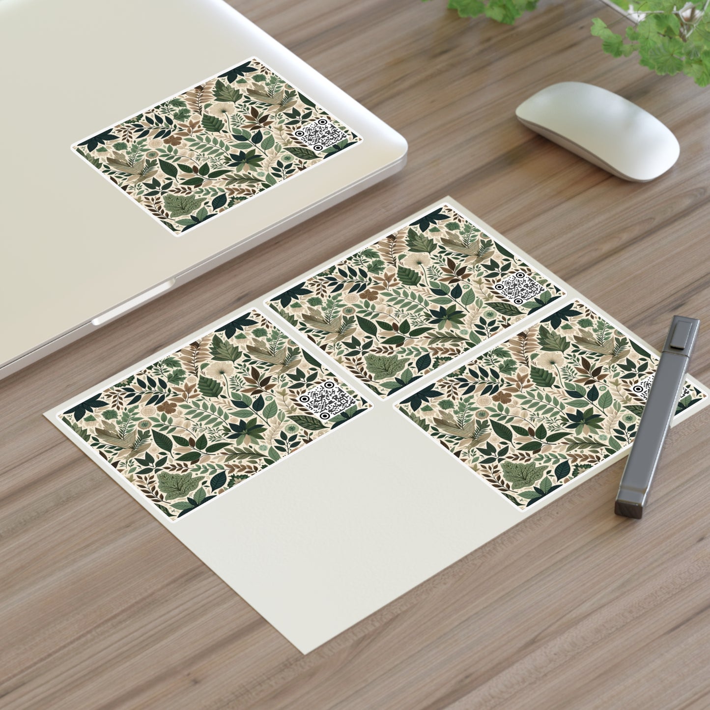 Streetwear Sustainability Environmentally Conscious Streetwear with a Natural Aesthetic Sticker Sheet - 8404 Design-57