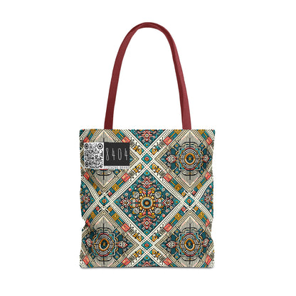 Cultural Fusion Tech Blend of Cultural Heritage With Tech-Inspired Elements Tote Bag - 8404 Design-64