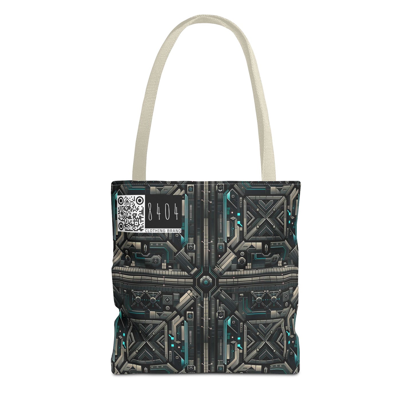 Tech Noir Futuristic Tech Aesthetic with a Dark Twist Tote Bag - 8404 Design-59