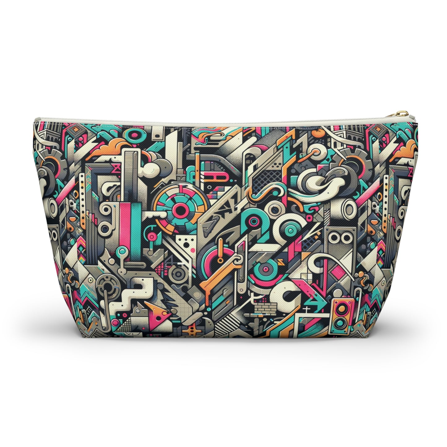 Digital Street Art Urban Street Style Accessory Pouch W T-bottom - 8404 Design-74