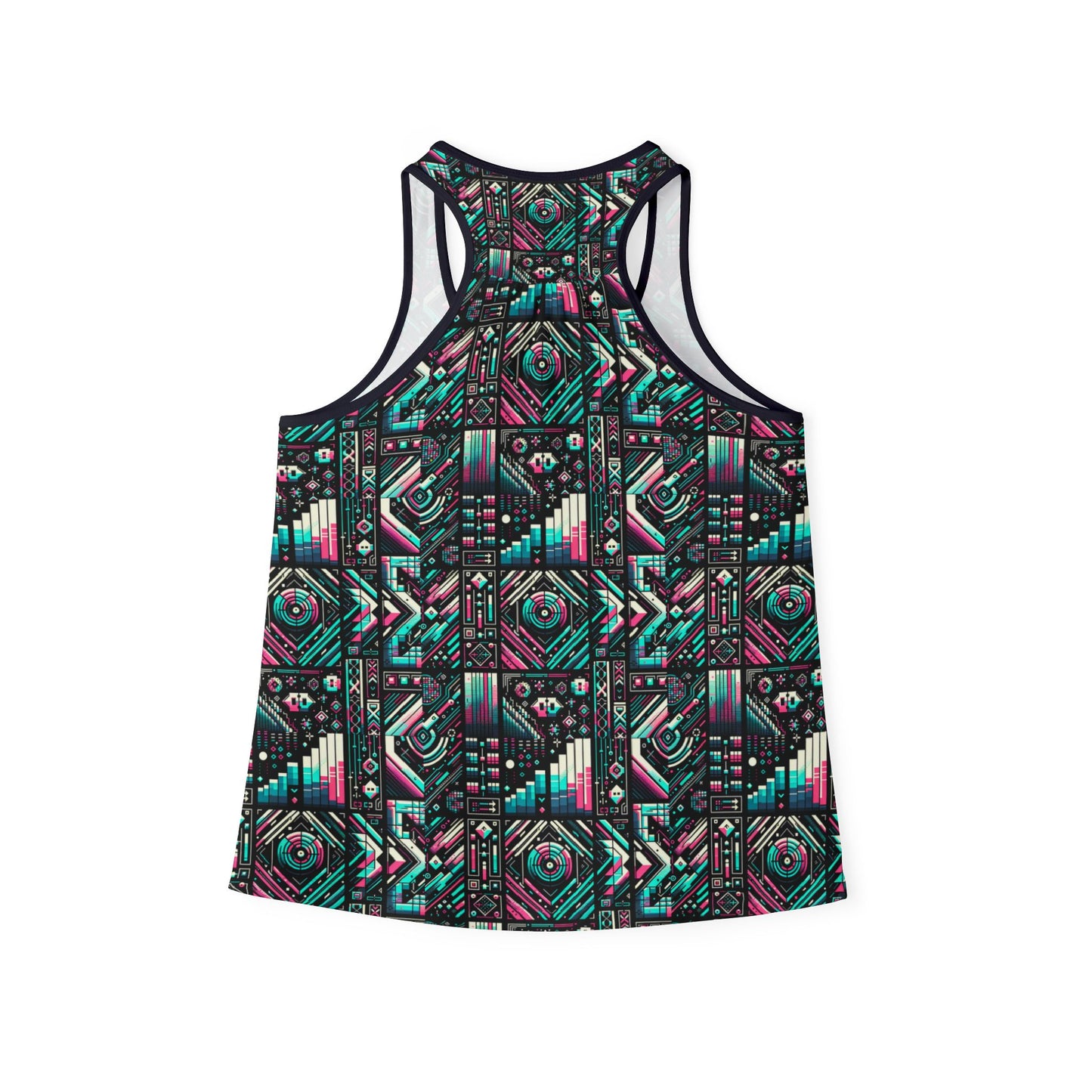 Digital Artistry Digital-native Streetwear Women's Tank Top - 8404 Design-60