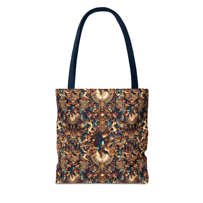Digital Renaissance Luxurious Streetwear Inspired By Classical Art With a Modern Twist Tote Bag - 8404 Design-64
