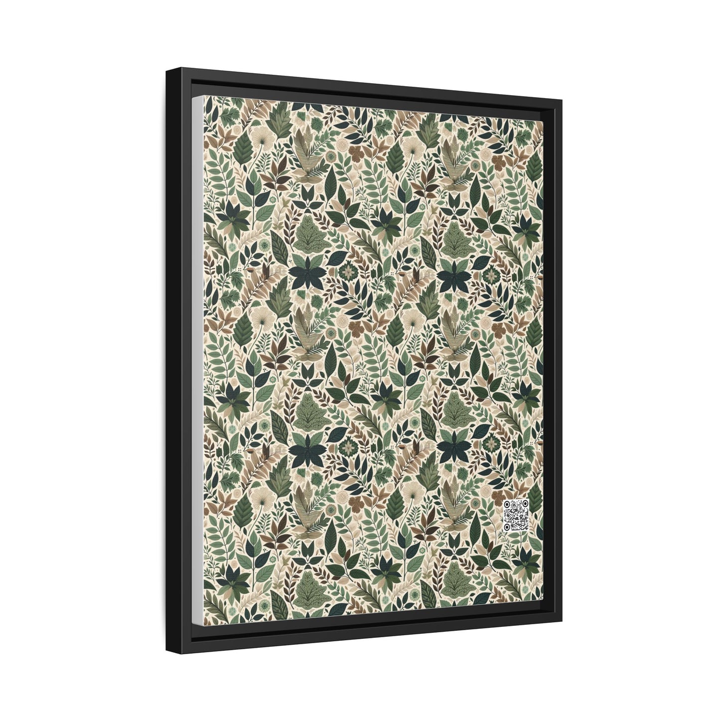 Streetwear Sustainability Environmentally Conscious Streetwear with a Natural Aesthetic Matte Canvas, Framed (multi-color) - 8404 Design-57 A