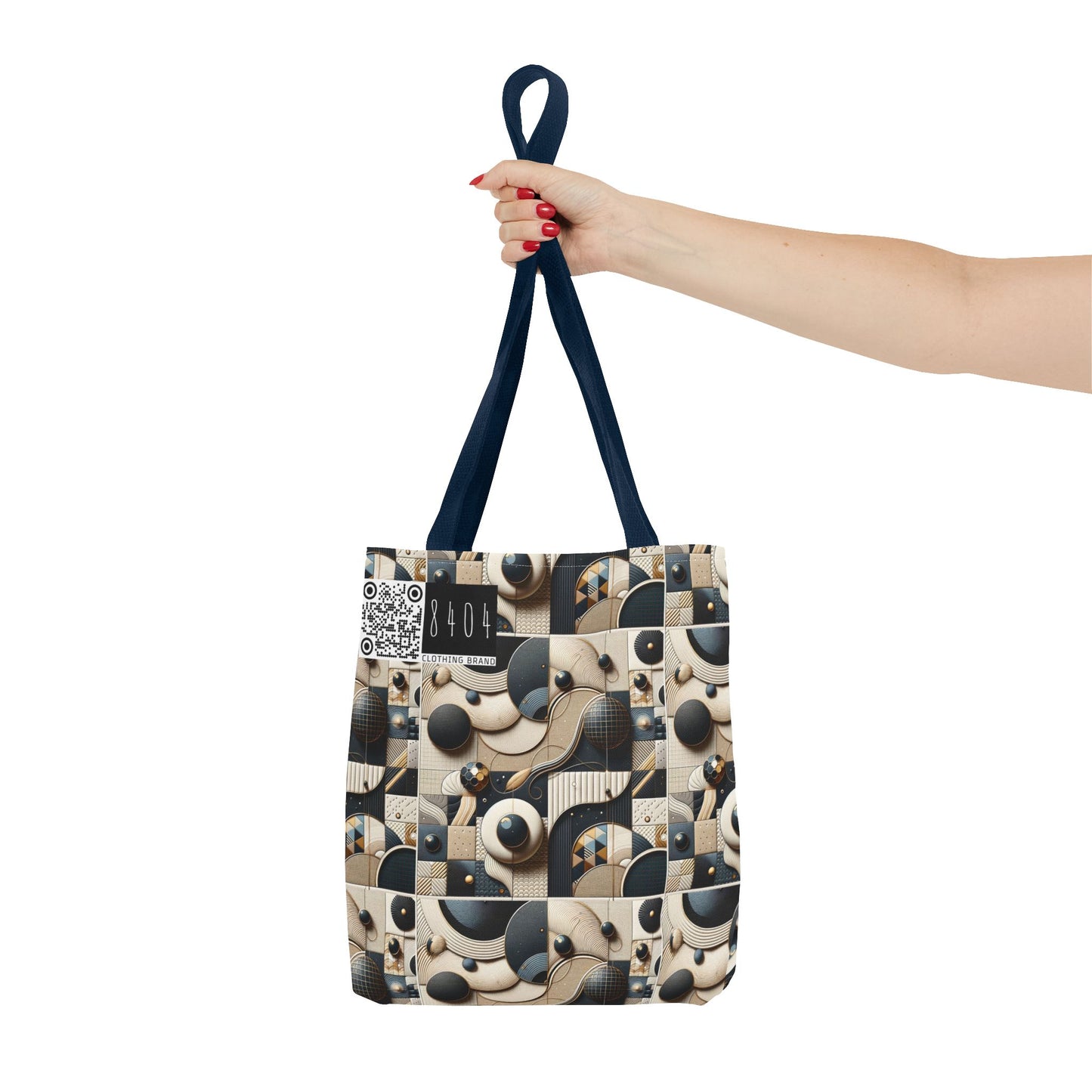 Tech-forward Luxe Streetwear Tech Luxe Fusion Tote Bag - 8404 Design-71