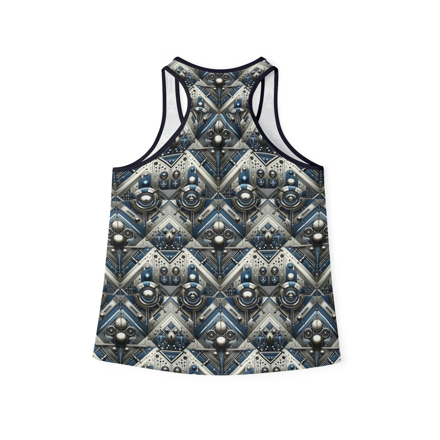 Tech Utility Fusion Tech-Forward Utility With a Futuristic Edge Women's Tank Top - 8404 Design-63