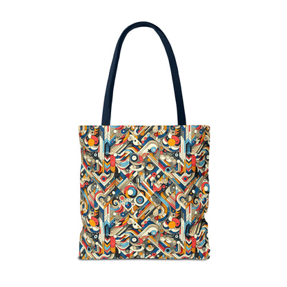 Abstract Graphic Art Modern Artistic Expression Tote Bag - 8404 Design-62