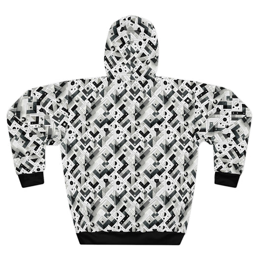 Digital Minimalism Minimalist Tech Pullover Hoodie - 8404 Design-69