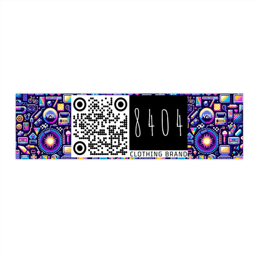 Digital Nostalgia Modern Retro Fusion Bumper Sticker - 8404 Design-64