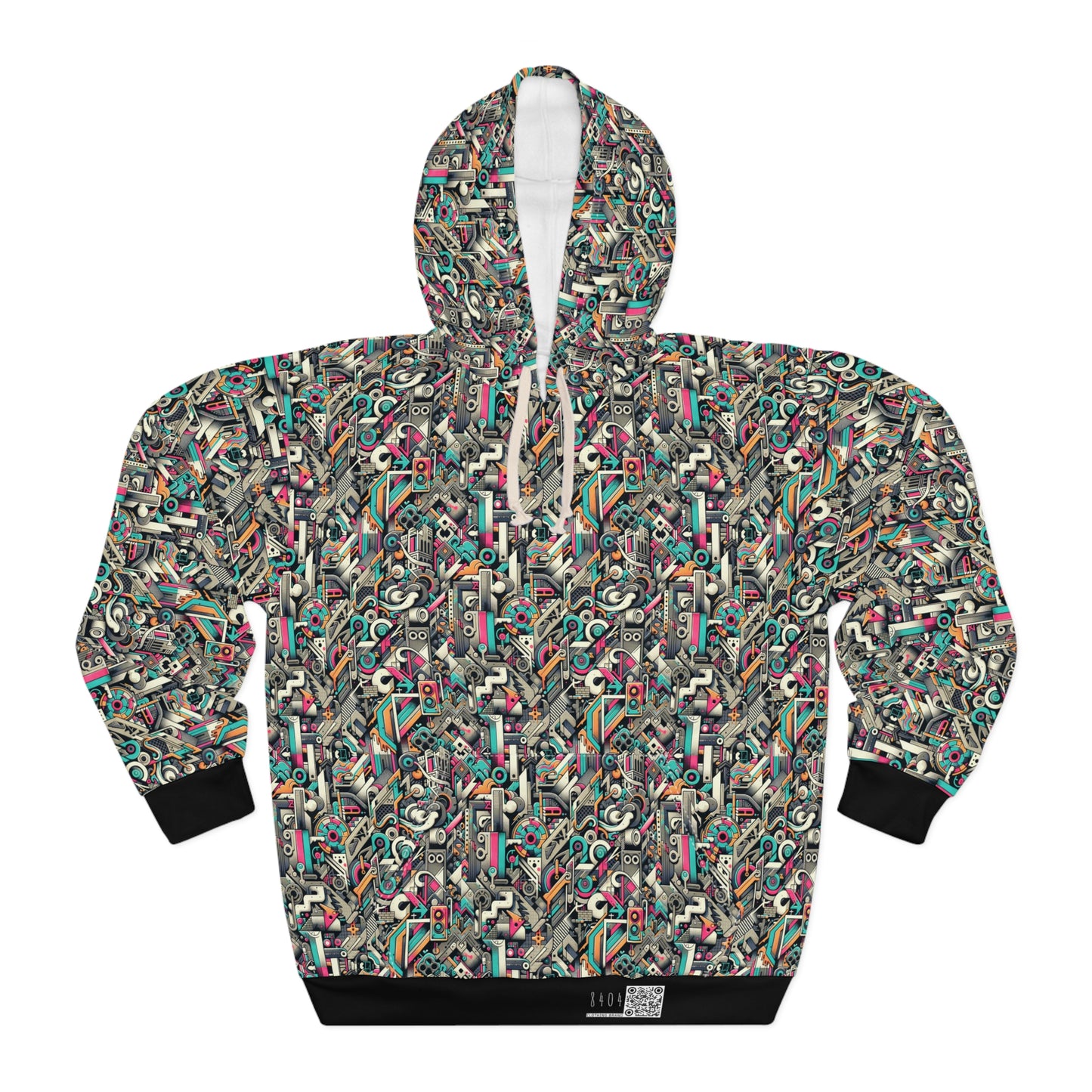Digital Street Art Urban Street Style Pullover Hoodie - 8404 Design-74